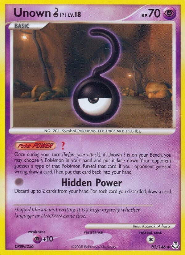 Image for Unown (?) (Legends Awakened) (82/146) - Pokemon