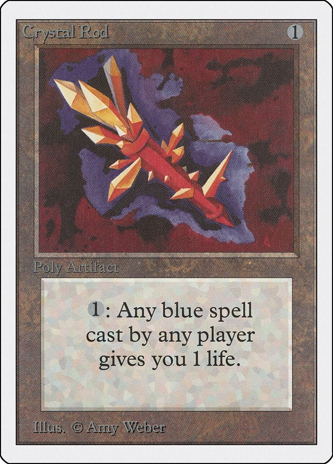 Image for Crystal Rod (Unlimited Edition) - Magic: The Gathering