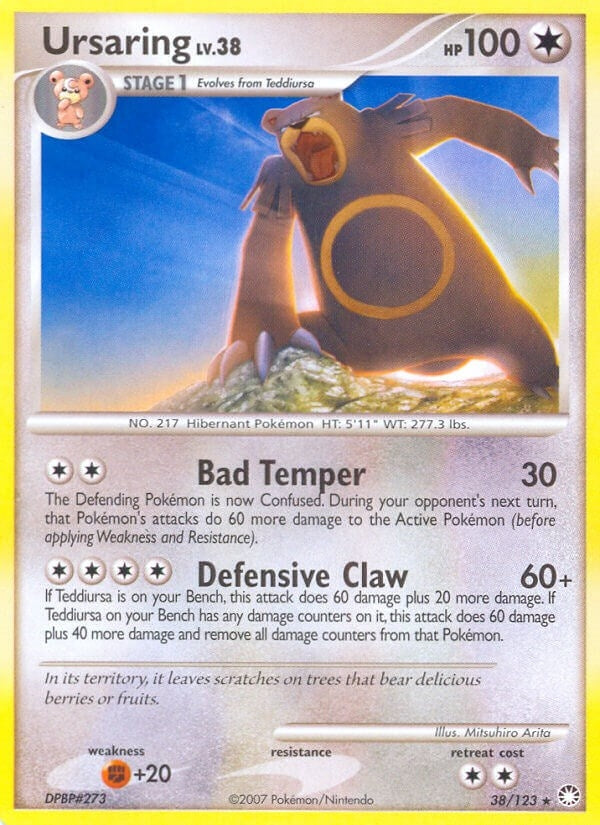 Image for Ursaring (Mysterious Treasures) (38/123) - Pokemon