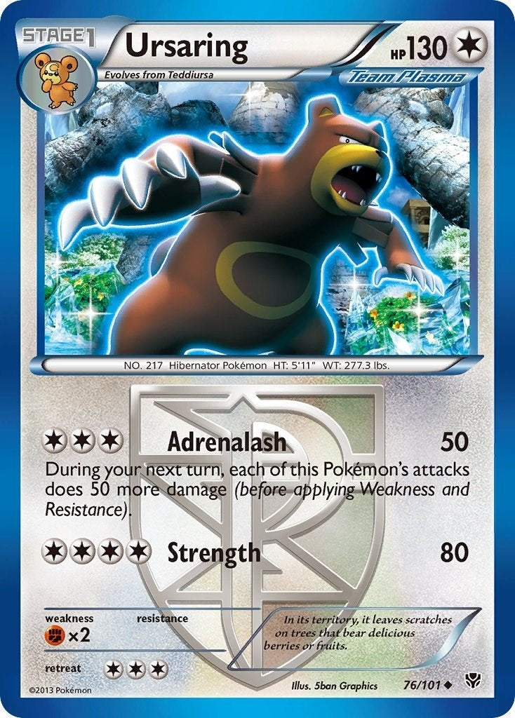 Image for Ursaring (Team Plasma) (Plasma Blast) (76/101) - Pokemon