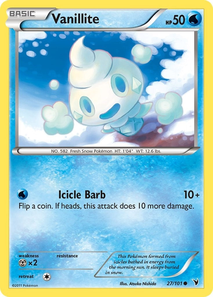 Image for Vanillite (Noble Victories) (27/101) - Pokemon
