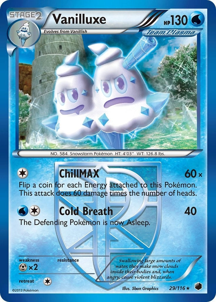 Image for Vanilluxe (Team Plasma) (Plasma Freeze) (29/116) - Pokemon
