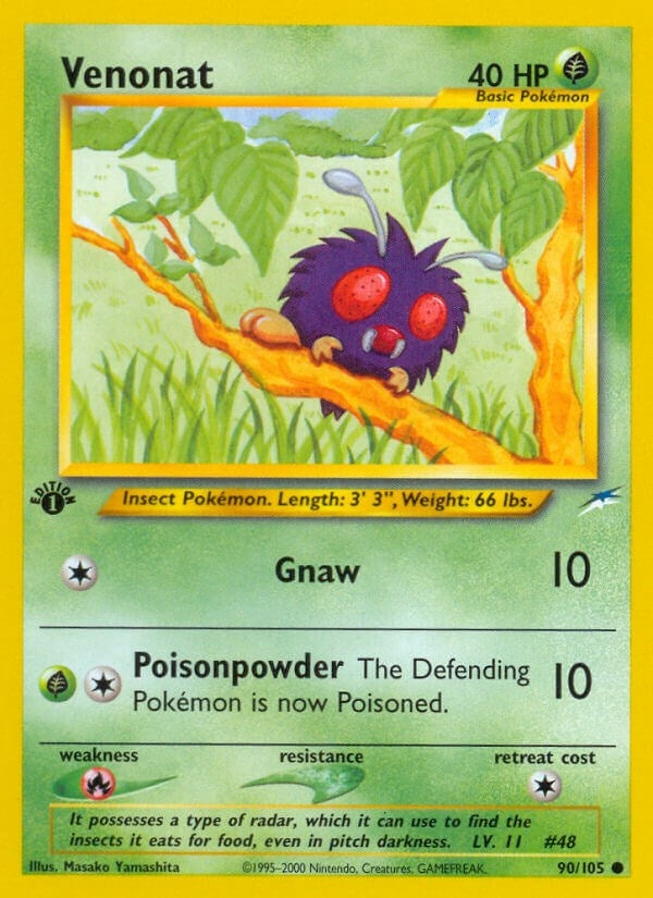 Image for Venonat (Neo Destiny) (090/105) - Pokemon