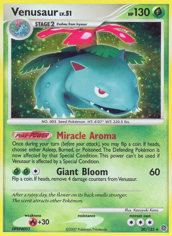 Image for Venusaur (Secret Wonders) (20/132) - Pokemon