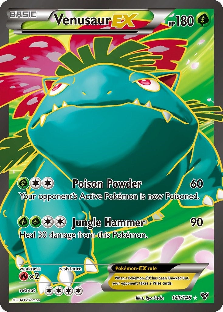 Image for Venusaur EX (141 Full Art) (XY Base Set) (141/146) - Pokemon