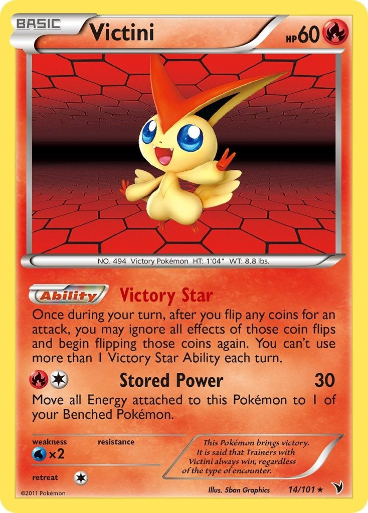 Image for Victini (14) (Noble Victories) (14/101) - Pokemon