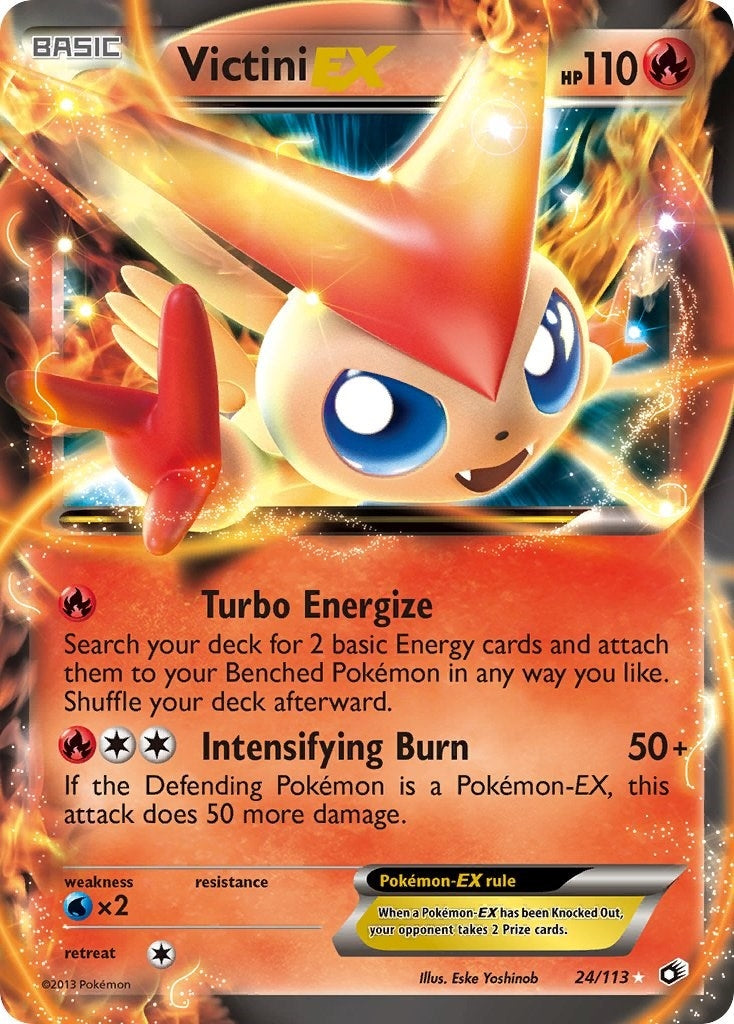 Image for Victini EX (Legendary Treasures) (24/113) - Pokemon