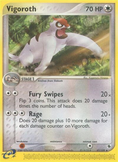 Image for Vigoroth (Ruby and Sapphire) (47/109) - Pokemon