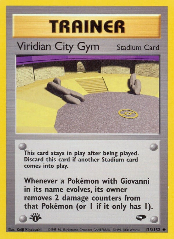 Image for Viridian City Gym (Gym Challenge) (123/132) - Pokemon
