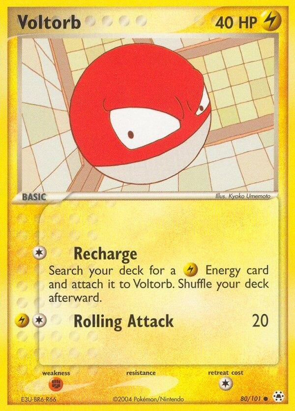Image for Voltorb (Hidden Legends) (80/101) - Pokemon