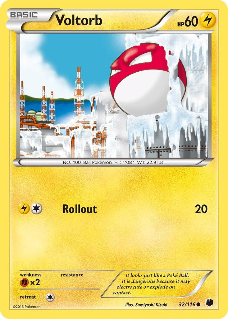 Image for Voltorb (Plasma Freeze) (32/116) - Pokemon