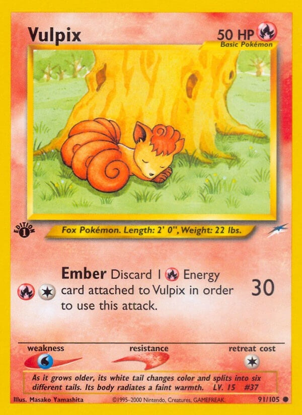 Image for Vulpix (Neo Destiny) (091/105) - Pokemon