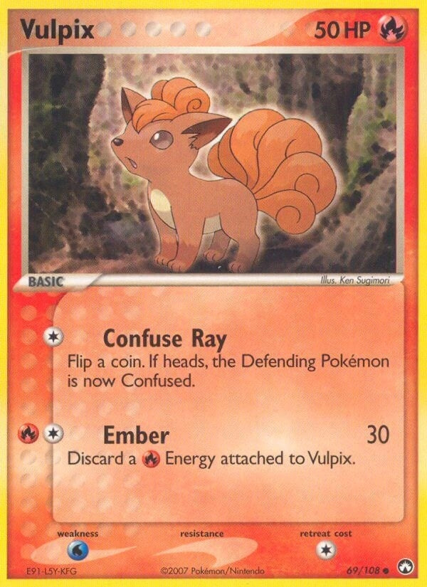 Image for Vulpix (Power Keepers) (69/108) - Pokemon