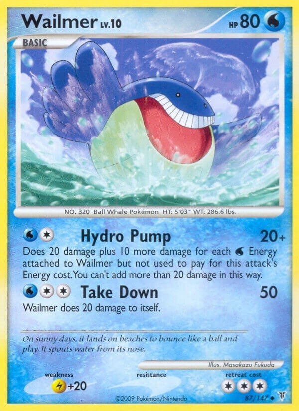 Image for Wailmer (Supreme Victors) (87) - Pokemon