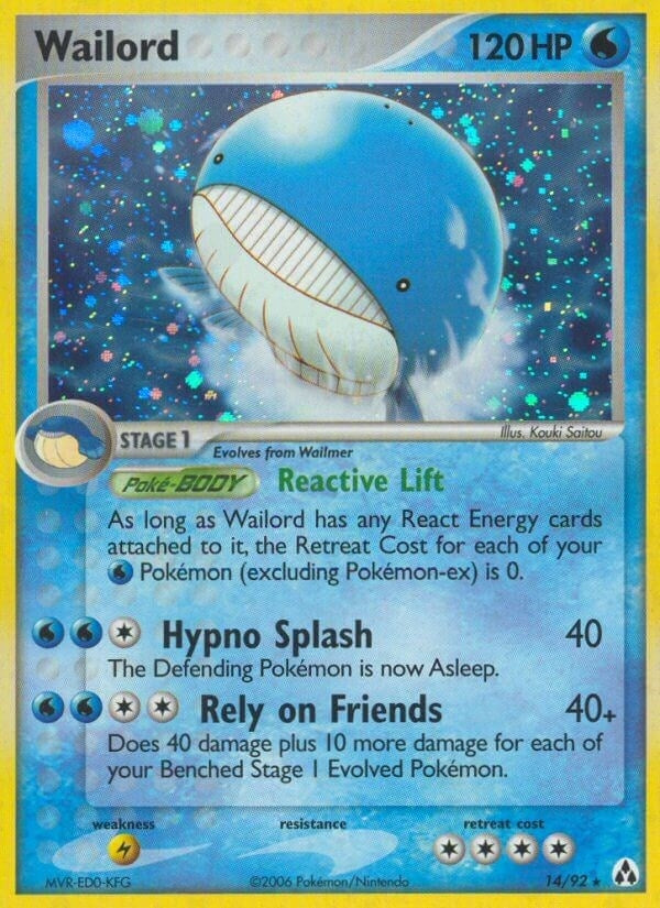 Image for Wailord (Legend Maker) (14/92) - Pokemon