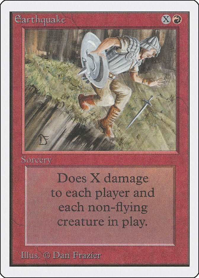 Image for Earthquake (Unlimited Edition) - Magic: The Gathering