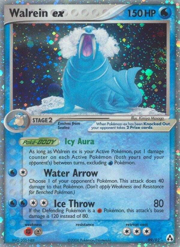 Image for Walrein ex (Legend Maker) (89/92) - Pokemon