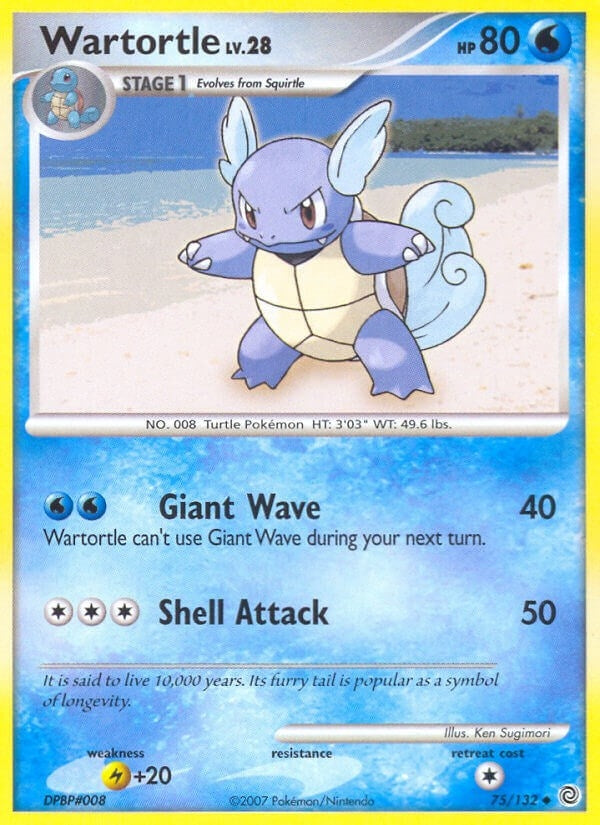 Image for Wartortle (Secret Wonders) (75/132) - Pokemon