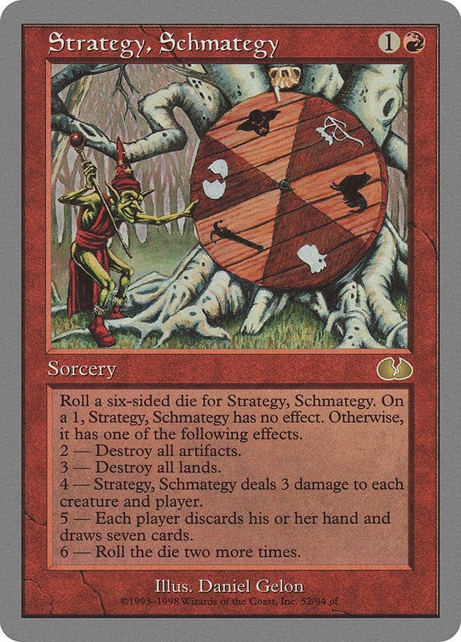 Image for Strategy, Schmategy (Unglued) (52) - Magic: The Gathering