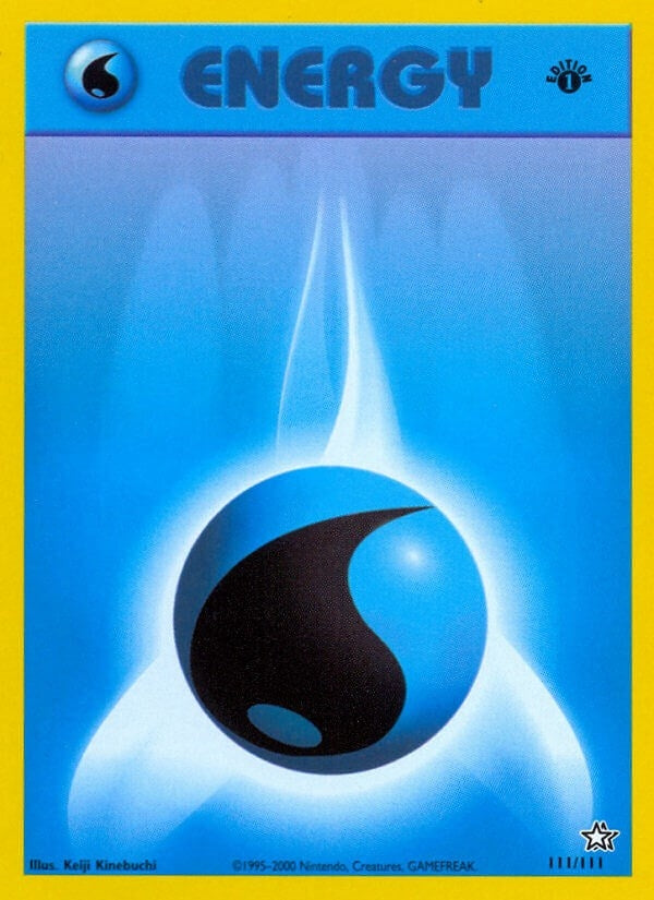 Image for Water Energy (Neo Genesis) (111/111) - Pokemon