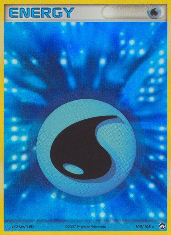 Image for Water Energy (Power Keepers) (105/108) - Pokemon