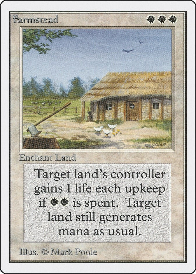 Image for Farmstead (Unlimited Edition) - Magic: The Gathering