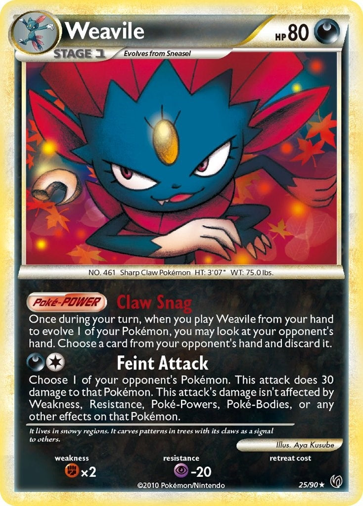Image for Weavile (Undaunted) (25/90) - Pokemon