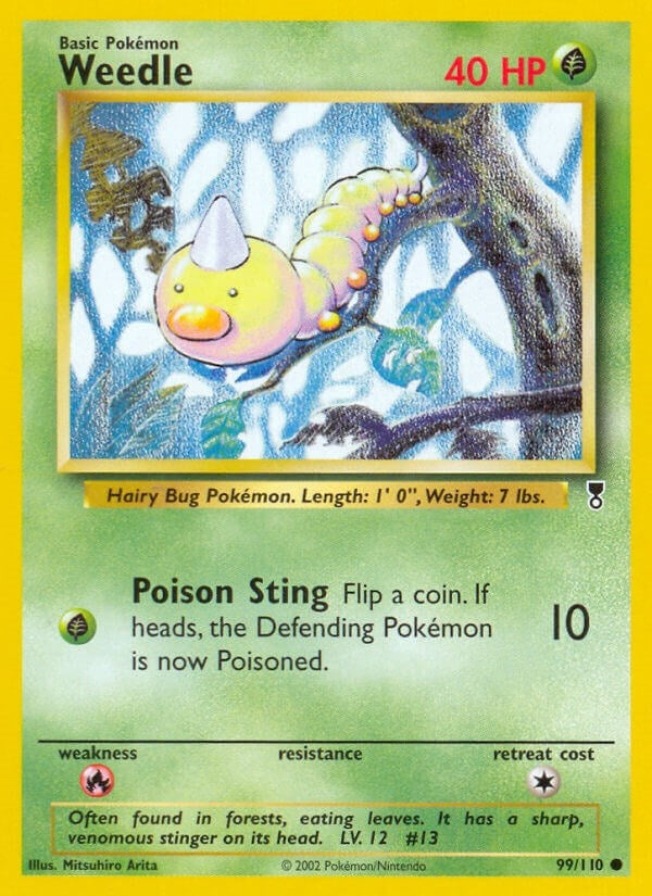 Image for Weedle (Legendary Collection) (099/110) - Pokemon