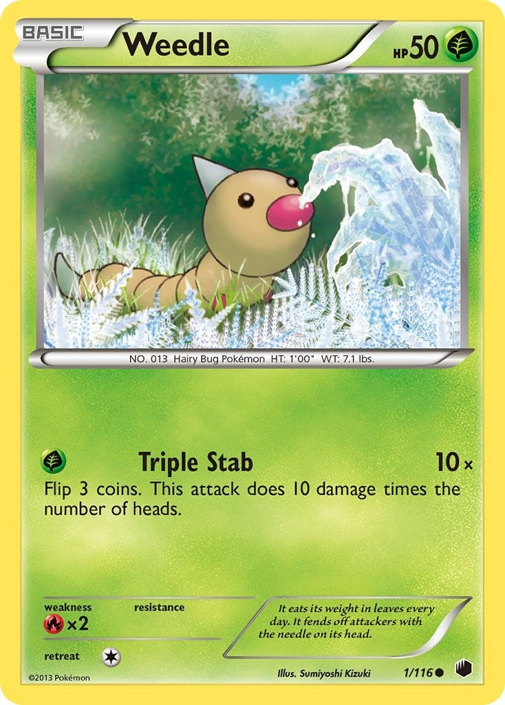 Image for Weedle (Plasma Freeze) (1/116) - Pokemon