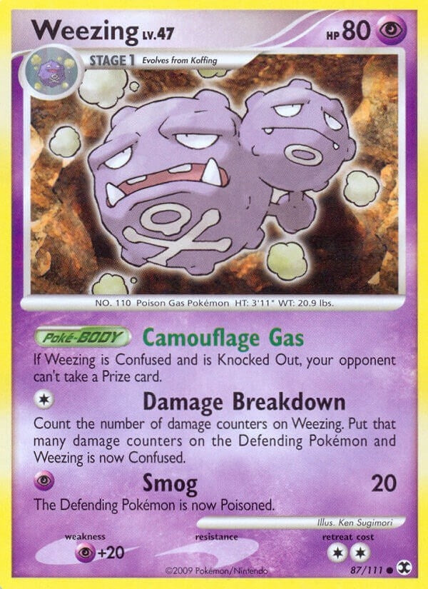 Image for Weezing (Rising Rivals) (87/111) - Pokemon