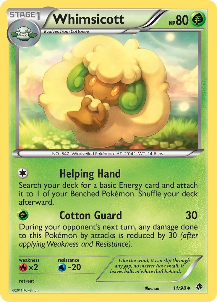 Image for Whimsicott (11) (Emerging Powers) (11/98) - Pokemon