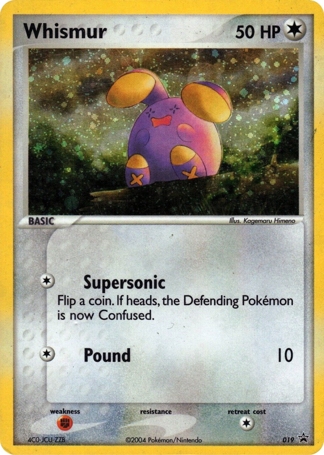 Image for Whismur - 019 (EX Deck Tin) (Nintendo Promos) (019) - Pokemon
