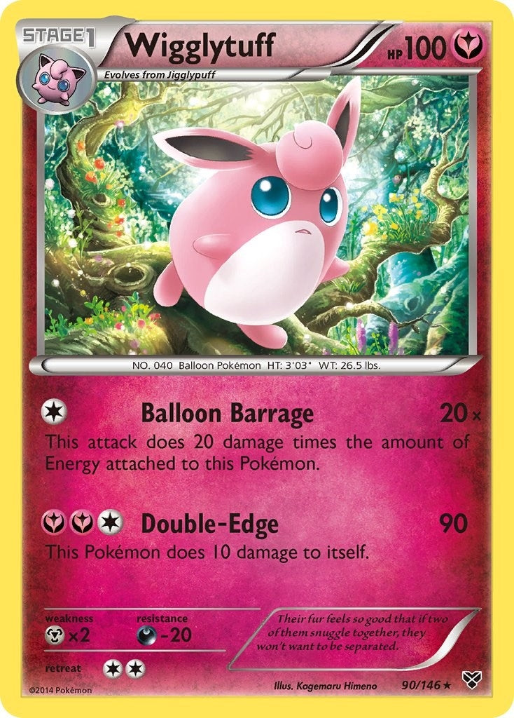 Image for Wigglytuff (90) (XY Base Set) (90/146) - Pokemon