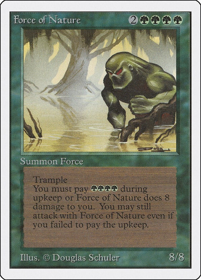 Image for Force of Nature (Unlimited Edition) - Magic: The Gathering