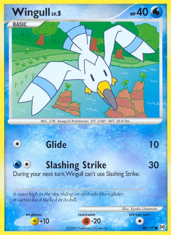 Image for Wingull (80) (Arceus) (80/99) - Pokemon
