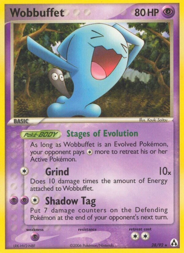 Image for Wobbuffet (Legend Maker) (28/92) - Pokemon