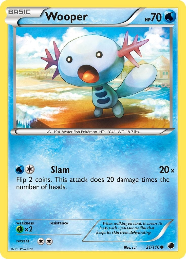 Image for Wooper (Plasma Freeze) (21/116) - Pokemon