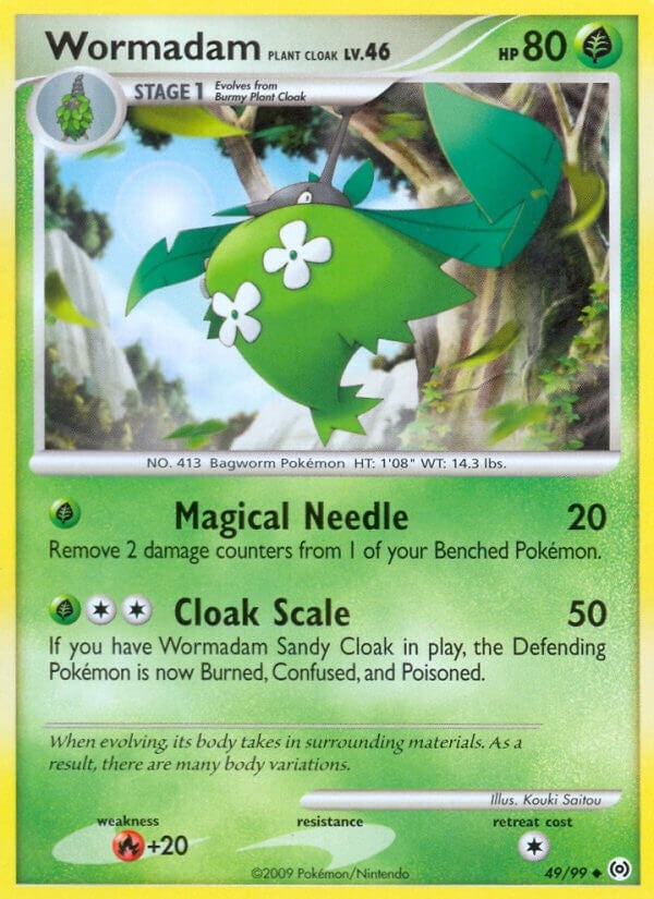 Image for Wormadam Plant Cloak (Arceus) (49/99) - Pokemon