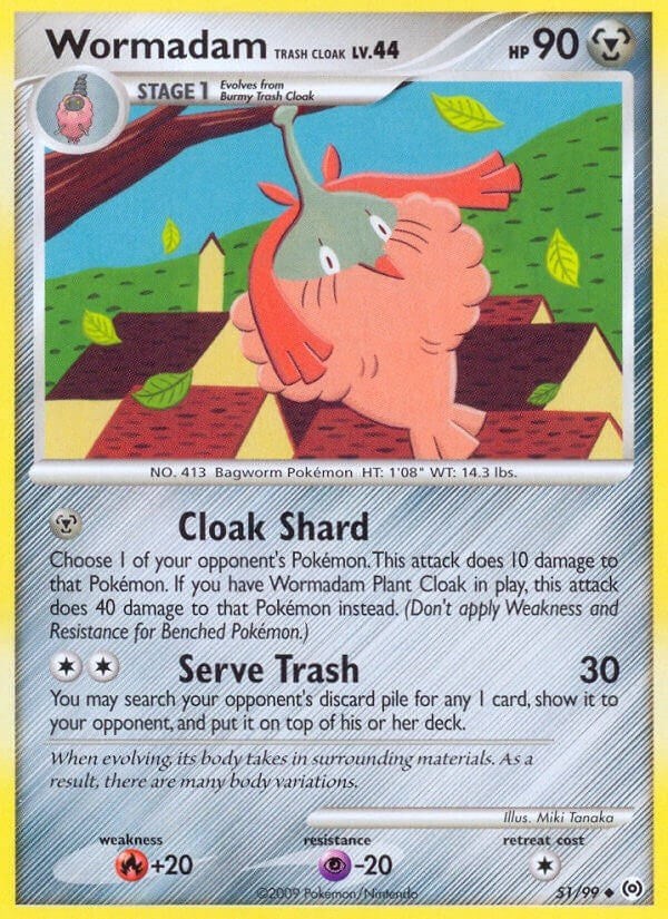 Image for Wormadam Trash Cloak (Arceus) (51/99) - Pokemon