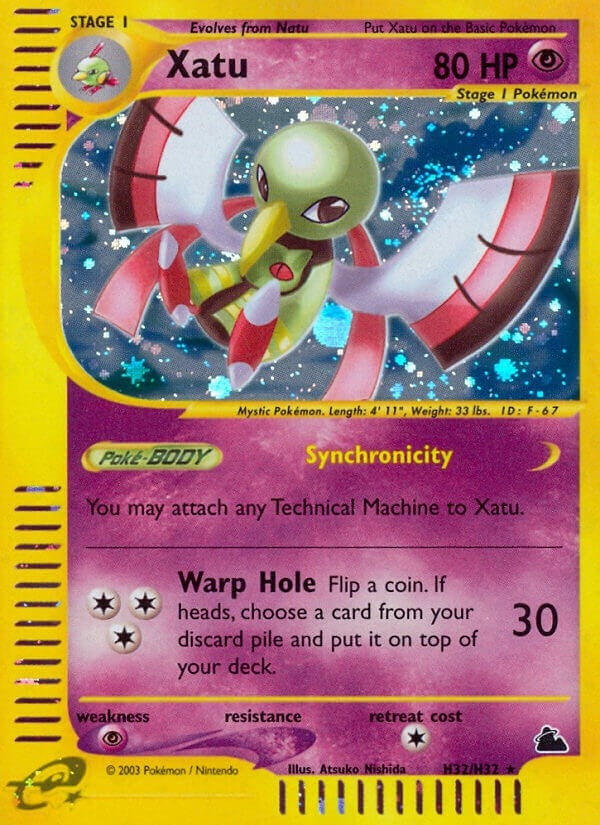 Image for Xatu (H32) (Skyridge) (H32/H32) - Pokemon
