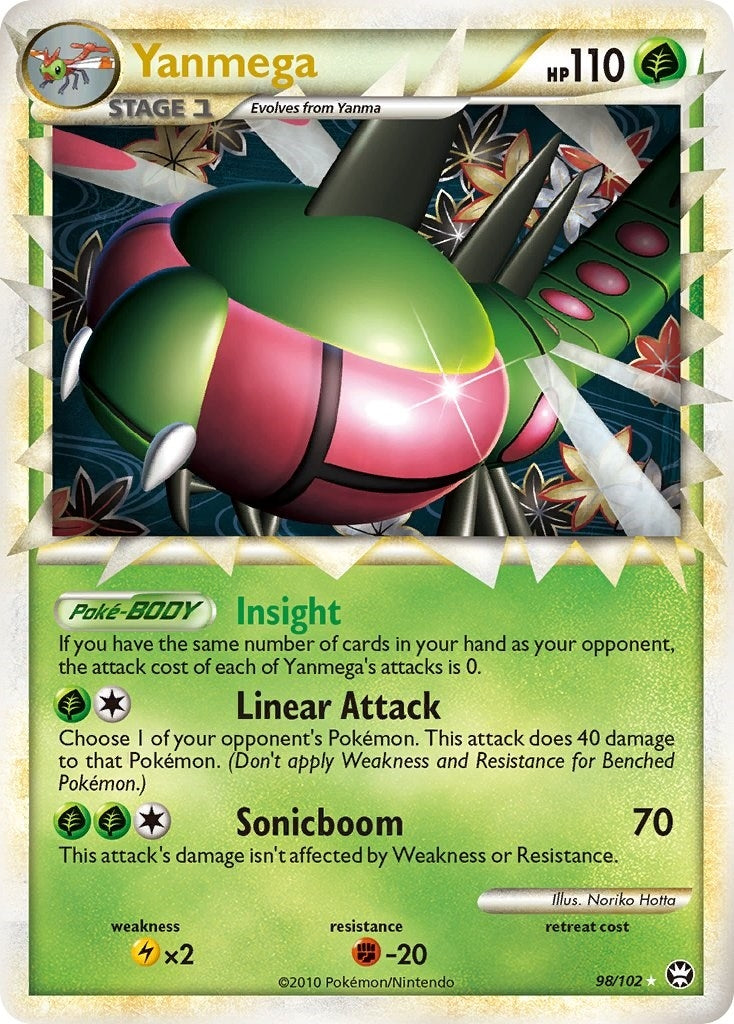 Image for Yanmega (Prime) (Triumphant) (98/102) - Pokemon
