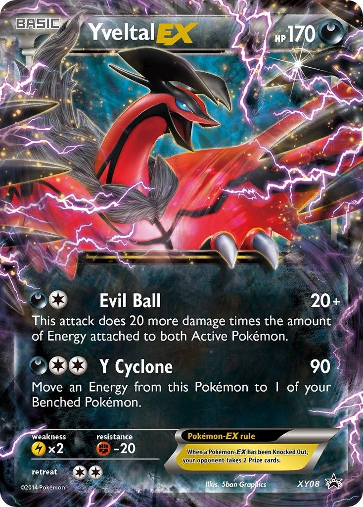 Image for Yveltal EX - XY08 (XY Promos) (XY08) - Pokemon