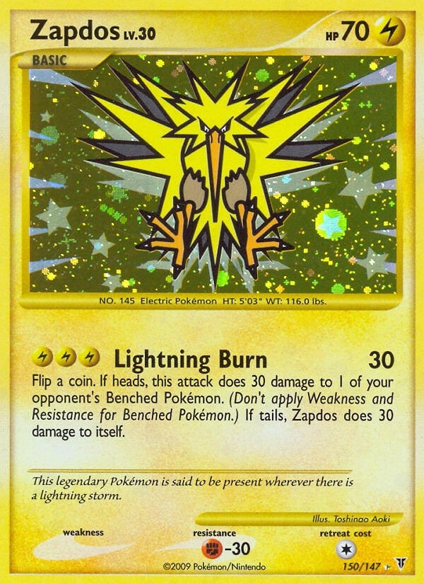 Image for Zapdos (150) (Supreme Victors) (150) - Pokemon