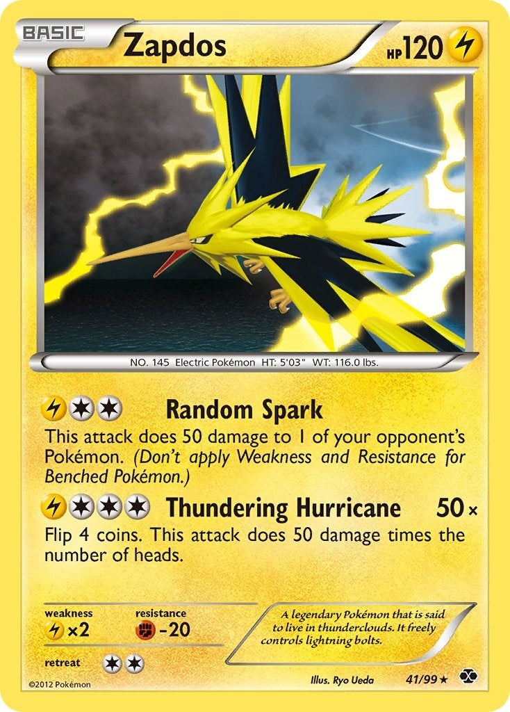 Image for Zapdos (Next Destinies) (41/99) - Pokemon