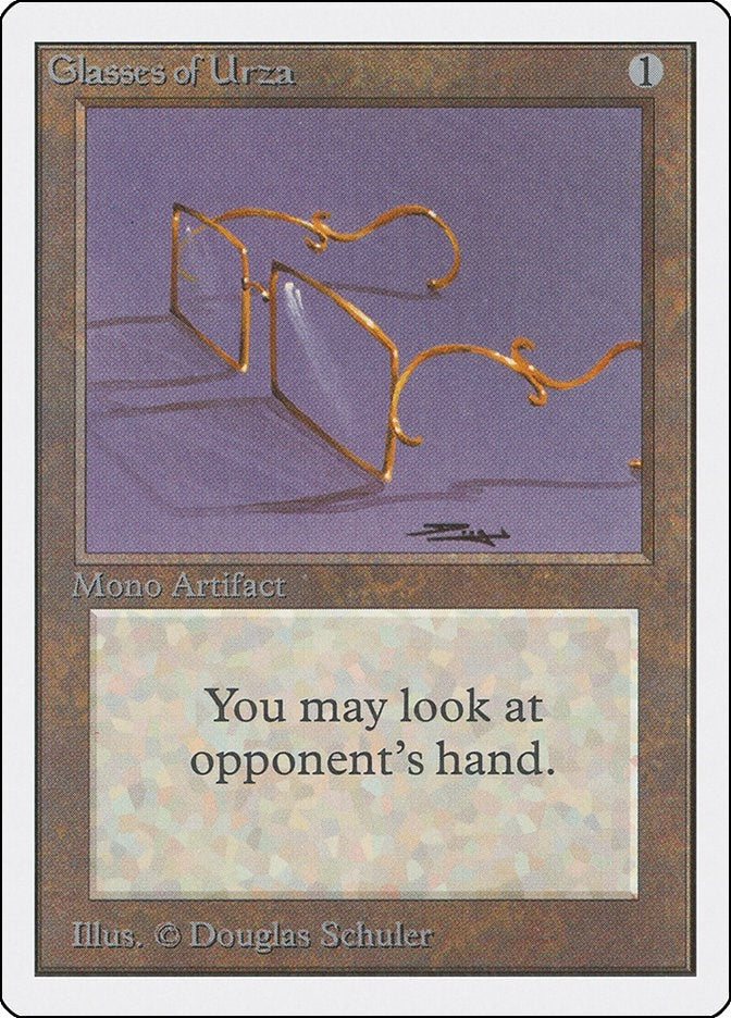 Image for Glasses of Urza (Unlimited Edition) - Magic: The Gathering