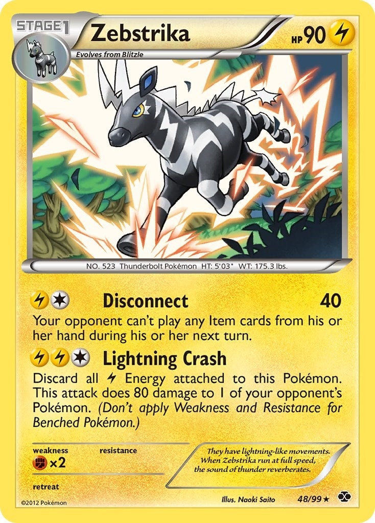 Image for Zebstrika (Next Destinies) (48/99) - Pokemon