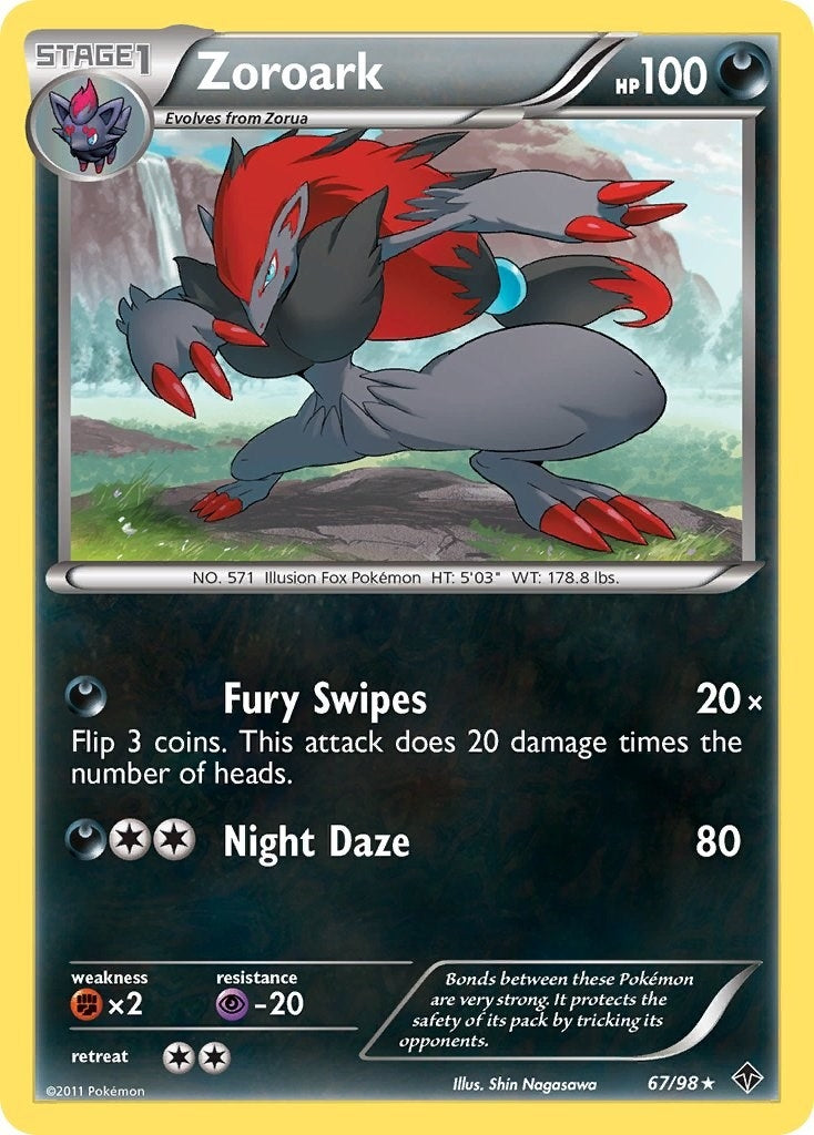 Image for Zoroark (Emerging Powers) (67/98) - Pokemon