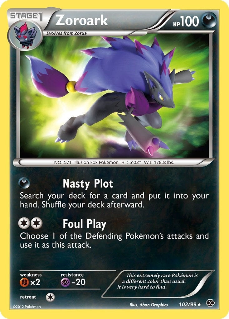 Image for Zoroark (Next Destinies) (102/99) - Pokemon