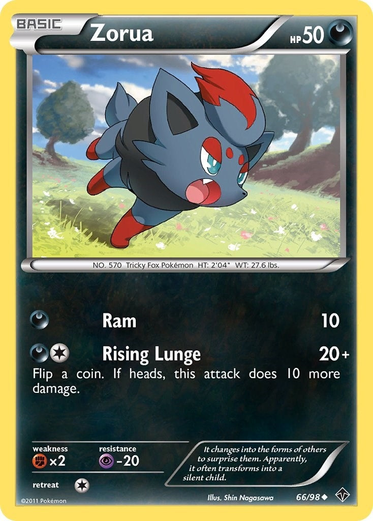 Image for Zorua (Emerging Powers) (66/98) - Pokemon