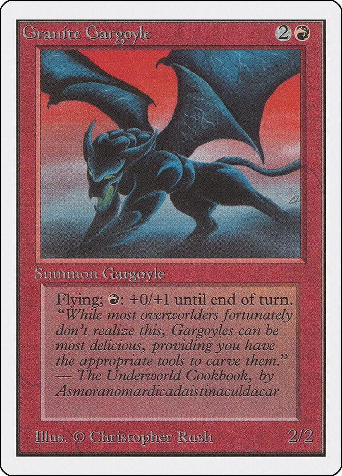 Image for Granite Gargoyle (Unlimited Edition) - Magic: The Gathering